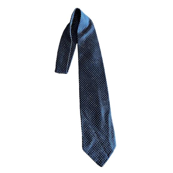 Robert Talbott Nordstrom Blue Tie Hand Sewn 100% Silk From Italy Made In USA - Picture 2 of 8